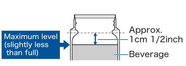 MCZ-E maximum level (slightly less than full)