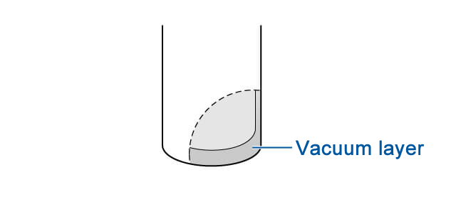Vacuum layer
